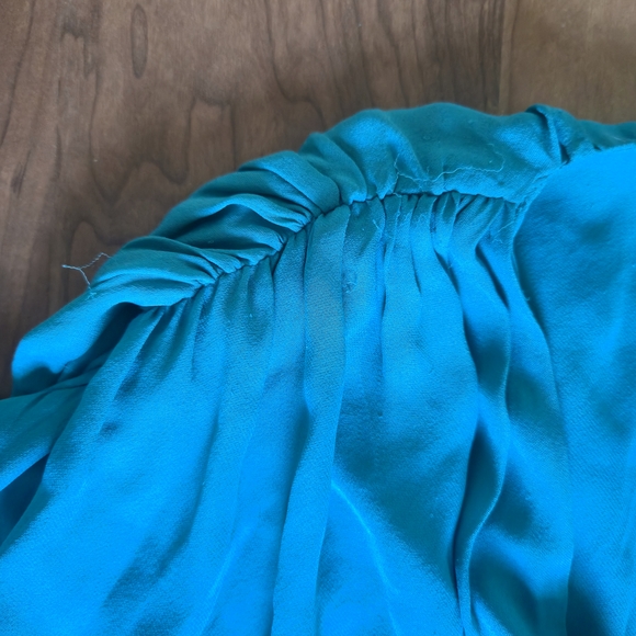 Parker Teal Long Sleeve Mini Dress - Picture 10 of 13